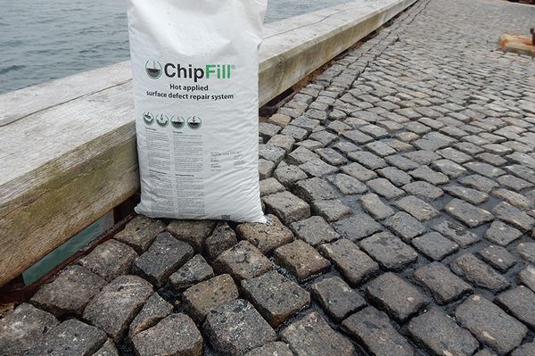 Fixate cobblestones with ChipFill™